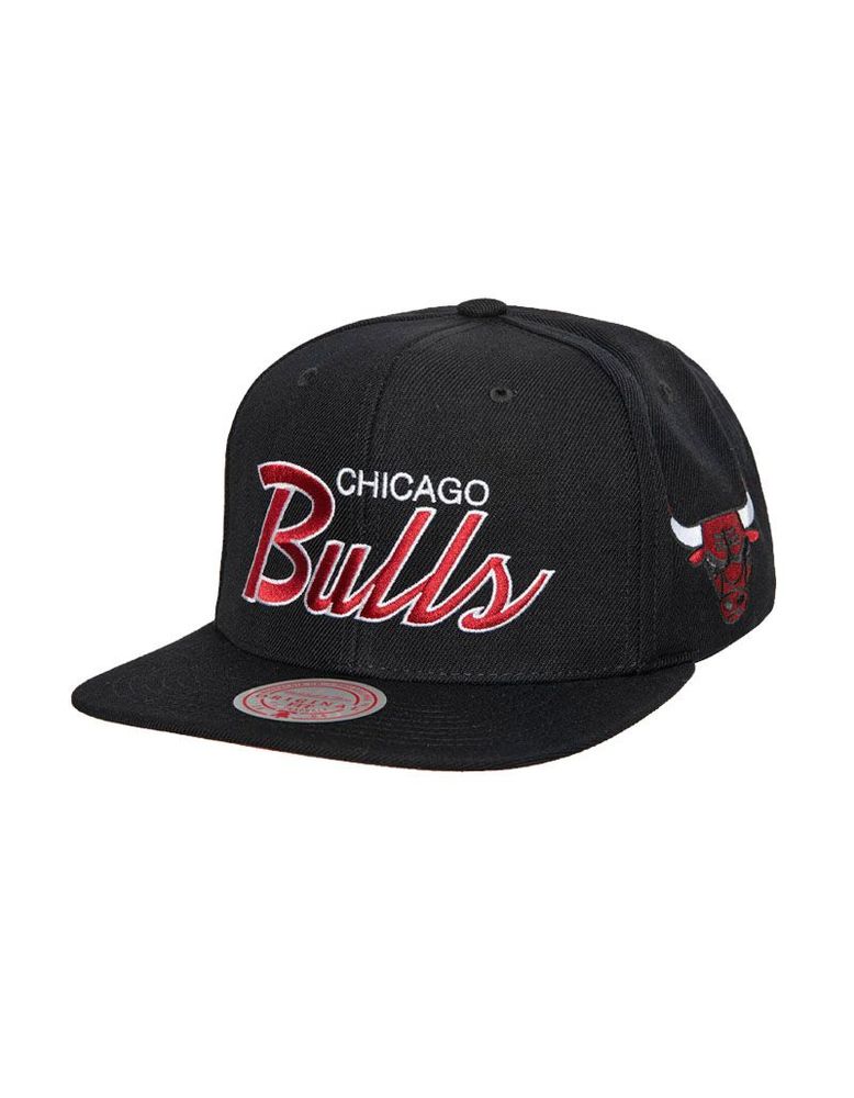 Snapback Mitchell & Ness - NBA TEAM SCRIPT 2.0 - Chicago Bulls