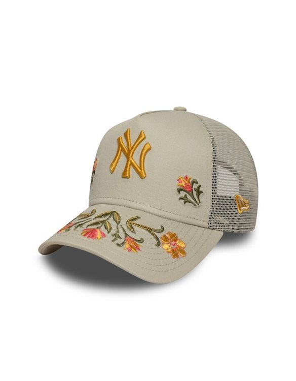 Dad Hat New Era - 9 FIFTY Trucker Floral Icon - New York Yankees