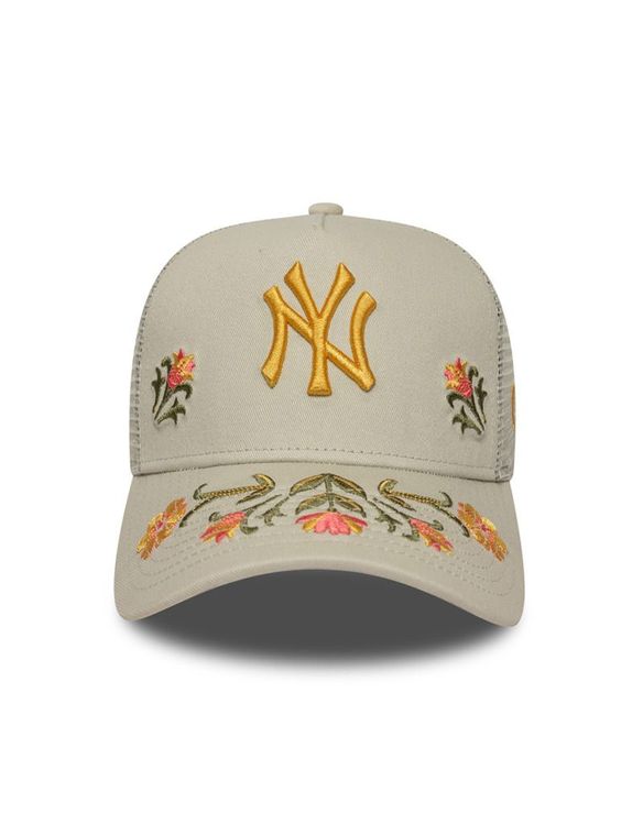 Dad Hat New Era - 9 FIFTY Trucker Floral Icon - New York Yankees