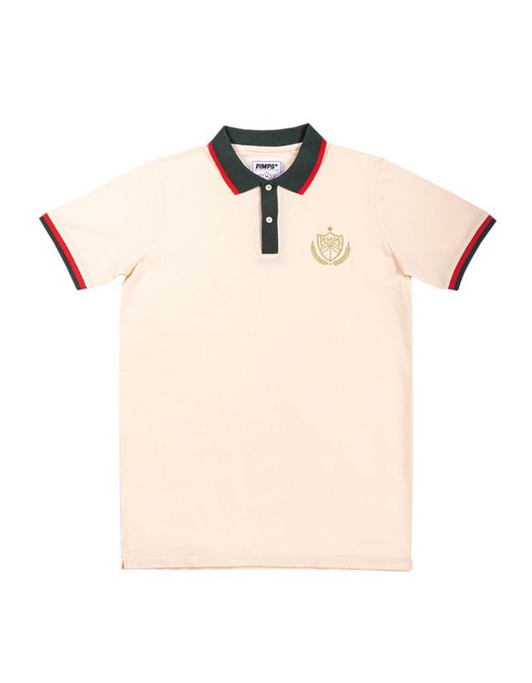 Polera Pimps Pique - Colección Scudetto - Hombre - Beige