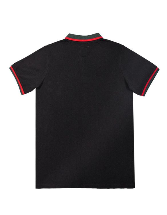 Polera Pimps Pique - Colección Scudetto - Hombre - Negro