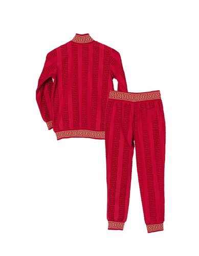 Buzo Conjunto Pimps Bebe - Colección Creta - Rojo
