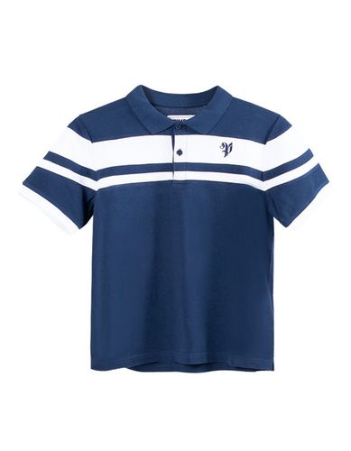 Polera Pimps Pique Niño - Colección Heraldica - Azul