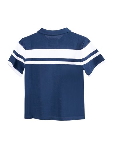 Polera Pimps Pique Niño - Colección Heraldica - Azul