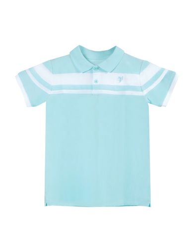 Polera Pimps Pique Niño - Colección Heraldica - Celeste